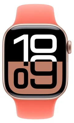 Produktbild von Apple MDT04ZM/A, Band, Smartwatch, Orange, Apple, Apple Watch Models 38mm 40mm 41mm 42mm, Fluor-Elastomer