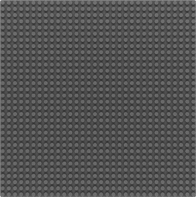 Produktbild von Sluban Brick Base Baseplate 32x32 grau M38-B0833D