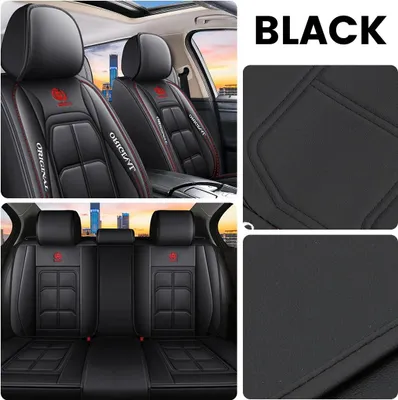 Cuscino Poggiatesta Auto 2 Pezzi - Memory Foam Morbido Per Collo E Sedile - Nero Universale - 3