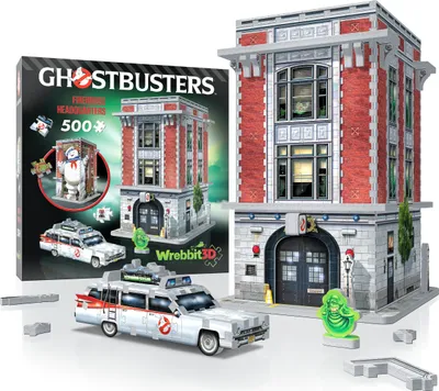 Produktbild von Wrebbit Puzzle 3D 500el Geisterjäger Feuerwache