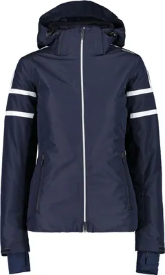 Produktbild von Cmp Woman Jacket Zip Hood Black Blue Black Blue 40