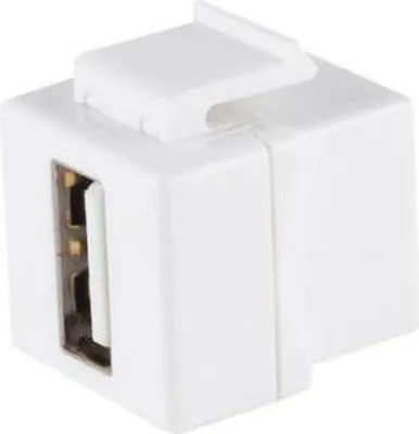 Produktbild von shiverpeaks ®-BASIC-S--Keystone Verbinder USB-A-Buchse 2.0, 480Mbps, kurze Version (BS08-10044)