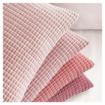 Produktbild von Kissenbezug aus Kordsamt 4er Set Dekokissen Granulat Sofakissen Dekorative Kissenbezüge Couchkissen Kissenhülle Weich Zierkissen für Sofa Wohnzimmer 40x40 cm Rosa
