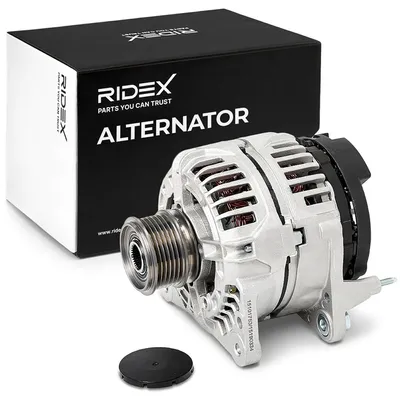 Produktbild von RIDEX 4G0491 Lichtmaschine Generator LiMa 90A 14V für VW Golf IV Schrägheck (1J1) POLO (9N) Transporter V Bus (7HB, 7HJ, 7EB, 7EJ, 7EF, 7EG, 7HF, 7EC)