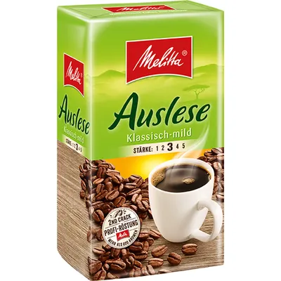 Image de Melitta Cafe Auslese Doux moulu 0,5 Kg