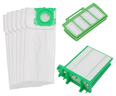 Staubsaugerbeutel-Set für Sebo Airbelt-K, 8er-Pack + Filter