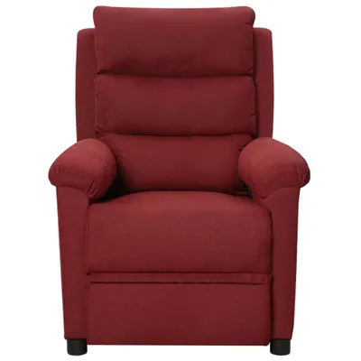 Produktbild von vidaXL Massagesessel Weinrot Stoff