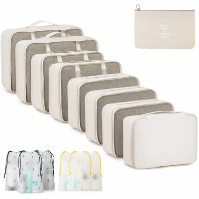Produktbild von Koffer-Organizer, Packwürfel – Wasserdicht – 15 Stück – Für Koffer und Handgepäck