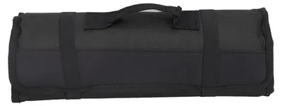 Produktbild von Kochmessertasche mit 20 Fächern, multifunktional, tragbar, Besteck, Messerhalter, Protektoren, Rollenaufbewahrung für Zuhause, Küche, Reisen, Camping,