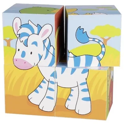 Obrázok produktu pre Würfelpuzzle Tiere