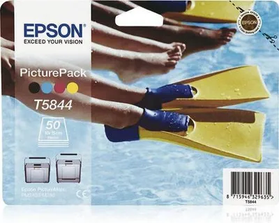 Obrázek produktu pro Epson Picturepack (Photo Cartridge & 50 Sheets 10x15 Media) - Retail Pack (untagged)