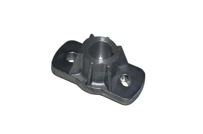 A metal part on a white background.