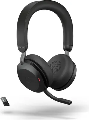 Produktbild von Jabra Evolve2 75 - Headset - On-Ear - Bluetooth - kabellos, kabelgebunden - aktive Rauschunterdrückung