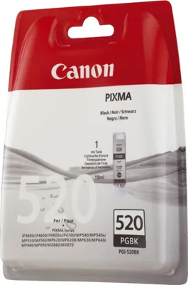 Obrázek produktu pro Canon 2932B012, Černá, Inkoust na pigmentové bázi, 2 kusů, Balení více kusů