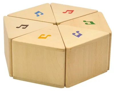 Zdjęcie produktu dla Pryzmat akustyczny EDUPLAY 120-160, naturalny, 12 sztuk (1 zestaw)
