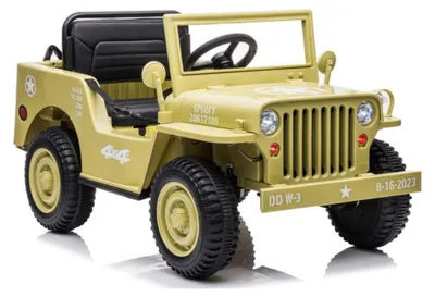Obrázok produktu pre Elektromobil JH-103 v khaki farbe, 4x4