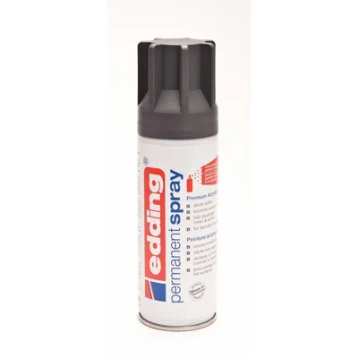 Produktbild von Edding 5200, 200 ml, Anthrazit, Matte, Sprühdose, Wasserfest