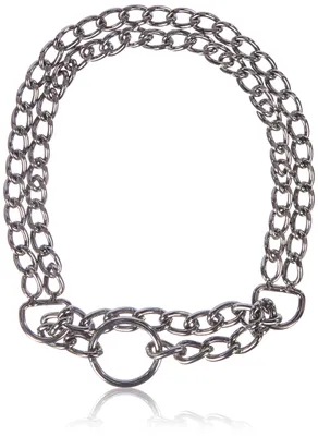 Image de Nobby Étrangleur de chaîne à deux rangs chromé L : 45 cm, Ø 2,5 mm