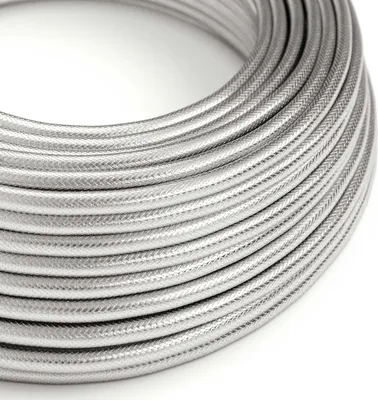 Image de Creative-Cables Câble électrique gainé de tissu, 3 x 0,75 mm², 50 m, cuivre étamé RR12, rond