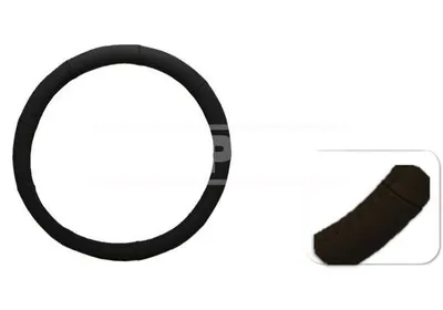 Produktbild von CARPRISS 79323308 Lenkradbezug TPE Ø37-39cm Schwarz Lenkradhülle