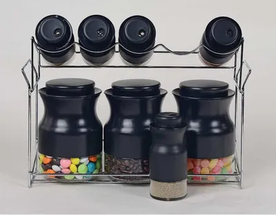 Zdjęcie produktu dla Schäfer 8-częściowy stojak na przyprawy ze stojakiem