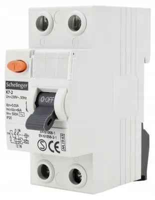 Produktbild von SCHELINGER FI-Schutzschalter 2P 16A 30mA AC
