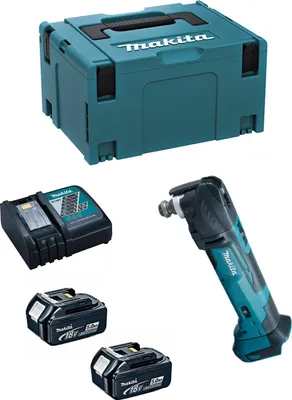 Produktbild von Multi-Cutter MAKITA DTM51RTJ (2 x 5,0Ah + DC18RC + MAKPAC 3)