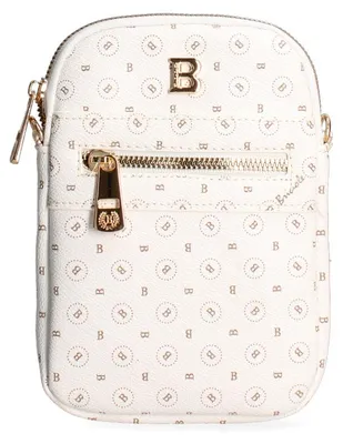 Produktbild von Damen Schultertasche, Beige, mit Reißverschluss, Kunstleder, 14 x 18 cm