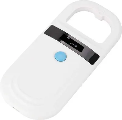 Produktbild von RFID-Mikrochip-Scanner mit OLED-Anzeige - Hohe Helligkeit - 128-Tagspeicher - Tier-Tracking-System