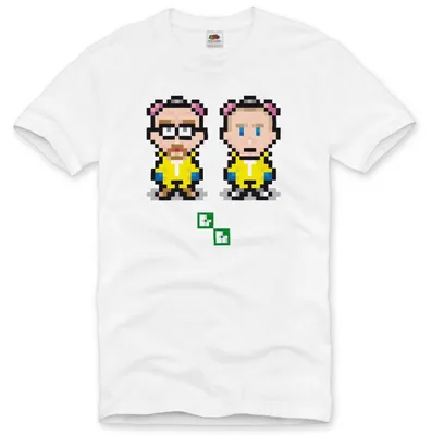 Produktbild von style3 Breaking Bit T-Shirt Herren bad heisenberg tv pixel walter white meth crystal