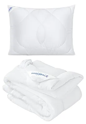 Immagine prodotto di Set antiacaro invernale: cuscino + coperta invernale (70x90 cm, 140x200 cm)