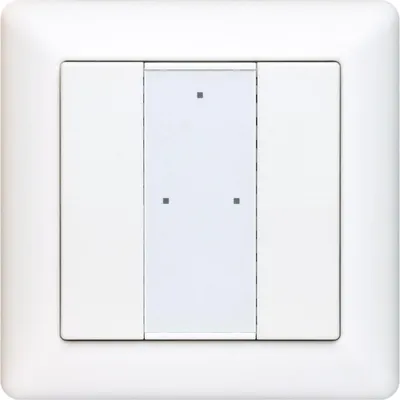 Produktbild von SR-KNX-9551K2 KNX Wandschalter Taster 2-fach LED Statusanzeige, busversorgt, ETS-konfigurierbar