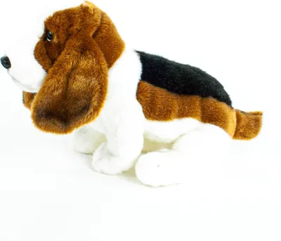 Produktbild von Kuscheltier Hund Basset Jagdhund  32 cm sitzend