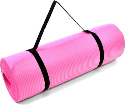 Zdjęcie produktu dla Mata Profit Fitness Pro NBR 180x60x1,5cm różowa DK 2264