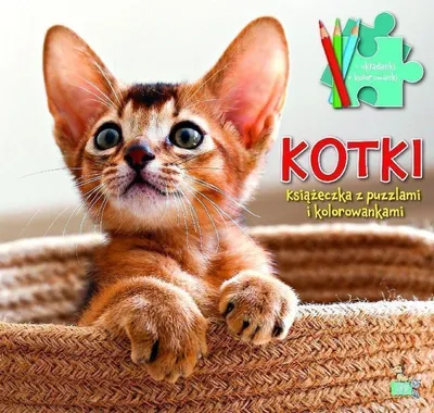 Immagine prodotto di Gattine. Librito con puzzle e disegni da colorare