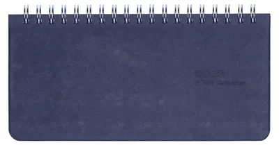 Produktbild von 2026 Güss Tisch/-Taschenkalender 17x8cm m Wire-O.-Bindung Tucson blau