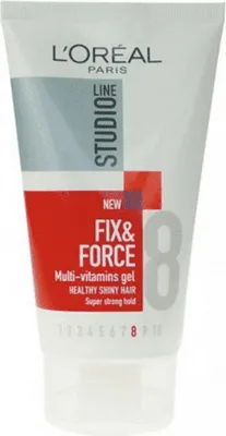 Produktbild von L'Oréal Paris Studio Line Essentials Fix & Force Gel - Super Strong - 150 ml