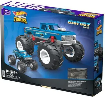 Obrázok produktu pre Mattel HHD20 - MEGA Hot Wheels Collector Bigfoot