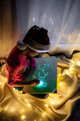 LED-Zeichentafel mit Leuchteffekt, Modell 040-059 – Decords, Produktansicht 1