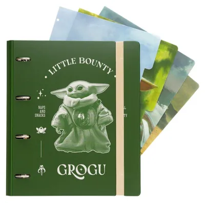 Produktbild von Grupo Erik GPE83452 - Star Wars: The Mandalorian und Grogu Ringbuch - Neu