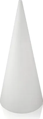 Immagine prodotto di MCE-Commerce A32181 Cono in polistirolo Ø 18 cm altezza 40 cm, polistirolo, bianco