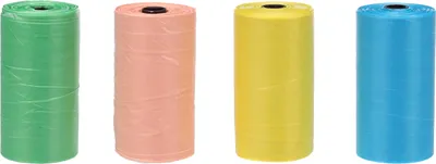 Zdjęcie produktu dla Woreczki na odchody dla flamingów, z recyklingu, 60 sztuk, 22 x 32 cm, mocne i trwałe