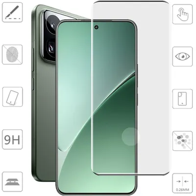 Obrázek produktu pro Pro Xiaomi 15 Pro / 15 Ultra 2x 4D Display Full LCD Curved H9 Tvrzené sklo Screen Protector