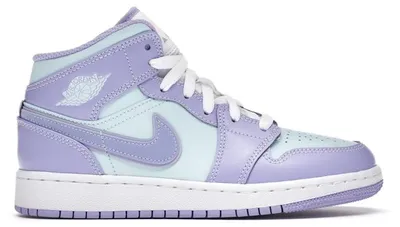 Produktbild von Jordan 1 Mid Purple Aqua (GS) - EU 36