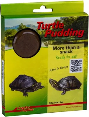 Produktbild von Lucky Reptile Turtle Pudding Schildkrötenfutter für Wasserschildkröten, bodensinkend, beschäftigungsfördernd