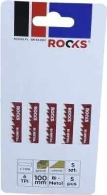 Produktbild von ROOKS Sägeblattsatz Stichsäge OK-03.4501 Bimetall Blisterpack