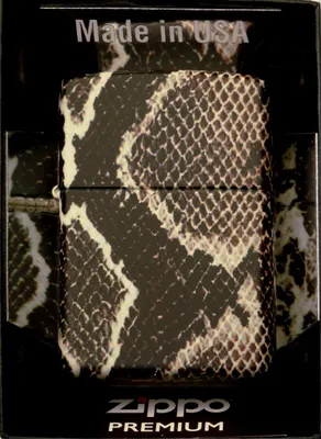 Obrázek produktu pro Zapalova? Zippo 540 Colors Black Snake Skin originální benzínový