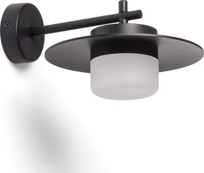 Produktbild von LED Wandleuchte 6W Außen Aluminium Kaepp Schwarz