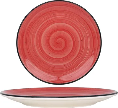 Image de Assiette plate Bonna - Aura Passion - Porcelaine - 27 cm