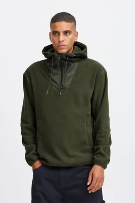Produktbild von Blend He BHSweatshirt Herren Kapuzenpullover Hoodie Pullover mit Kapuze Reißverschluss Paspeltaschen Kordelzug regular fit